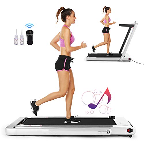 FUNMILY 2-in-1 Folding Treadmill, Smart Under Desk Dominican
