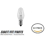 EFP Replacement Bulb for Sticky Dome Flea Trap (12-Pack)