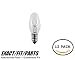 EFP Replacement Bulb for Sticky Dome Flea Trap (12-Pack)