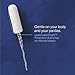 Tampax Pure & Clean Tampons with Plastic Applicator, Regular Absorbency, Unscented, 16 Count- Pack of 4 (64 Count Total)