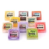 Saavy Naturals Gift Set - 10 Pack of Scented Vegan