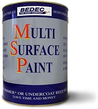Bedec Multi Surface Paint Soft Matt Anthracite Grey 750ml