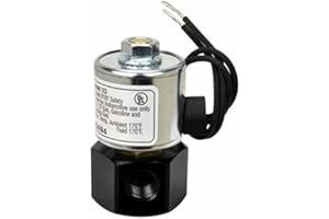SMAR-TPARTS Solenoid Valve Propane 12 Volt FUELOCK, Lock Off Valve 90 Degree LOCKOFF 90° Liquid Vapor Gas Forklift Trucks