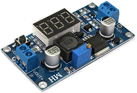 Bobury DC-DC Adjustable Power Step-down Module LM2596 Buck LED Converter Board 4V-40V to 1.25V-37V Voltage Regulator