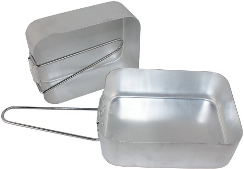 Silver Mess Tin Camping Set
