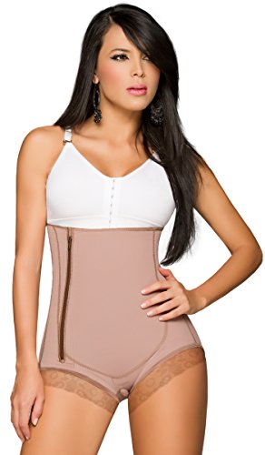 DPrada 068 Backless Body Shaper Strapless Shapewear Fajas Postparto Colombianas