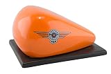 Hallmark DAV1423 Orange Harley Davidson Gas Tank Bookend