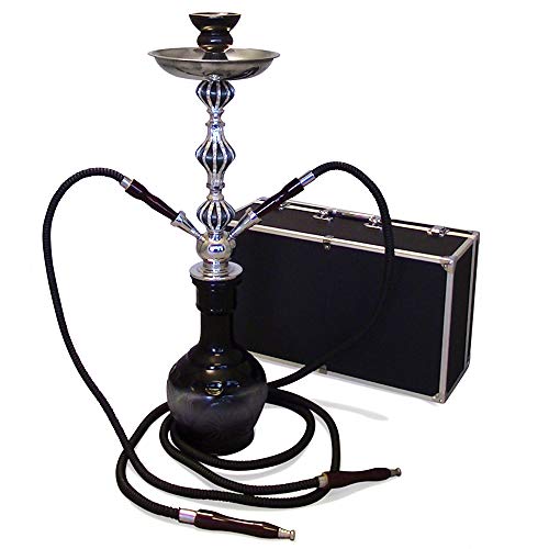 Two Hose Shisha Hooka 28'' Double Hose Diamonds Hookah Nargila with