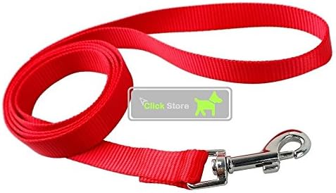 120cm Long Nylon Dog Pet Leash Lead for Daily Walking 1.0cm,1.5cm,2.0cm,2.5cm Width 4 Colors
