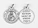 St. Dymphna Healing Saint Medal (For Stress)