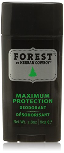 Herban Cowboy Forest Natural Deodorant, 2.8 Ounce (pack of 2)