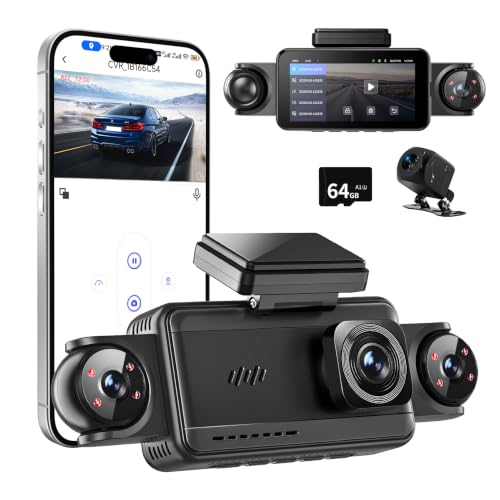 Gisupuy 5-Inch 4K Dash Cam