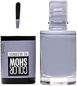 Maybelline Color Show Nail Polish City Smoke 73 Gel Based Formula view 2