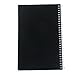 Black Telephone Address Book Spiral Bound Vinyl Cover 8