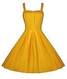 Dear-Queen Women's Floral 1950's Vintage Retro Cocktail Party Dresses DQ066Y-2XL
