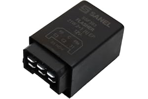 3142068R5 Indicator Unit Fits Case IH, Massey Ferguson, Ford/New Holland | 6 blade flasher, wiring for up to 3 light sets, Fits Case IH 1455, 5140, 895XL, MX120, Replaces OE# 3142068R1, 1536092C1