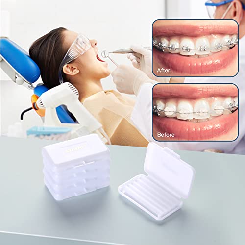 AZDENT Unscented Dental Wax for Braces Teeth Orthodontic Waxes Pack of