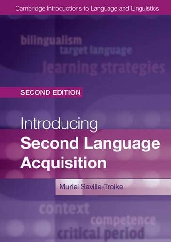 Amazon.com: The Study of Second Language Acquisition