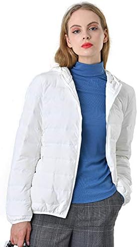 XIEPEI 2019 Winter Light White Duck Down Jacket Women's Hooded Short Coat