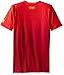 Under Armour Boys Alter Ego Marvel Fitted Baselayer Top, Red/Steeltown Gold, Youth Medium