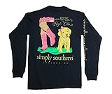 Simply Southern Low Country High Class Adult Long Sleeve T-shirt