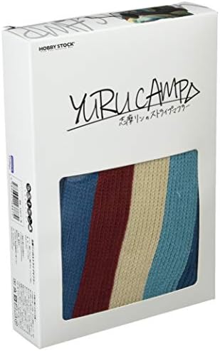 Yuru Camp △ Rin Shima Striped Scarf