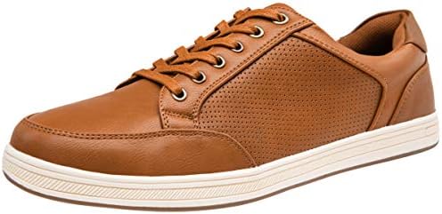 brown casual tennis shoes