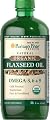Puritan's Pride Organic Flaxseed Oil-16 fl oz Liquid