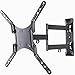 Husky Mount Full Motion TV Wall Mount Tilt Swivel Heavy Duty Corner Friendly Articulating TV Bracket fits Most 32-55 Inch LED LCD Plasma Flat Screen with up to VESA 400x400 (16