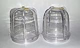 Magic Bullet 2 pcs Short Cups Original Replacement Parts by Homeland Housewares