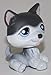 Husky #210 (White, Black Accents) - Littlest Pet Shop (Retired) Collector Toy - LPS Collectible Replacement Single Figure - Loose (OOP Out of Package & Print)
