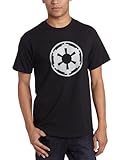 Star Wars Men's Empire Logo T-Shirt, Black, Medium