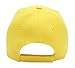 Baseball Cap Hat Men Women - Classic Adjustable Plain Blank, YEL Yellow
