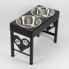 Amazon Com Elevated Dog Feeder Stand Raised Dog Bowls For Great