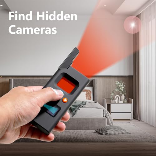 FOWARD GAUSS Professional Hidden Camera and Microphone Detector - Anti-Spy, Wireless RF Scanner, Listening Device Tracker, GPS Detector and Magnetic Beacons