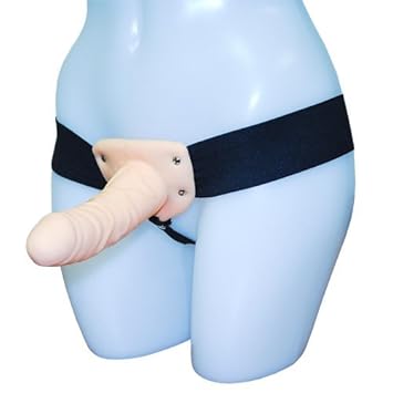 Kinx The Extender Umschnalldildo, hohl, 16,5 cm, hautfarben
