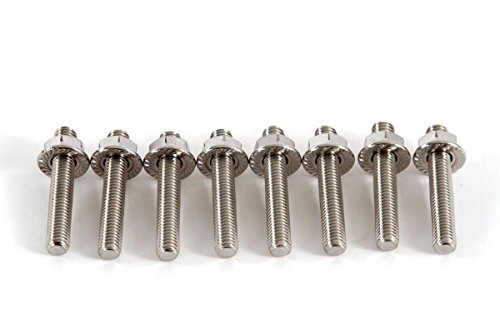 Red Hound Auto Stainless Steel Exhaust Manifold 8 Stud Kit Compatible with Ford F-150 F-250 F-350 4.6L 5.4L Engines
