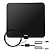 TV Antenna - Wsky Best 1080P 50 Miles Digital HDTV Antenna Indoor - Upgraded Version USB Powered Amplified Antenna Super FUN And FREE For LIFE!