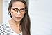 Prospek Blue light Readers For Women, ARTIST (+1.25 Diopters) - High Optical Quality Clear Lenses