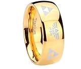 The Legend of Zelda Stainless Steel Triforce Costume Rings (7)