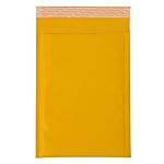 Pratt PRA3266102 250CS #0 Kraft Bubble Mailer, 6.25" x 9" FLUFFY, Gold (Pack of 250)