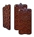 2 Pack OF X Button silicone Chocolate Soap Sugar DIY Fondant Craft Tray Mold Party maker (Ships From USA)