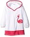 Gymboree Girls' Big Girls' White Swim Cover-Up with Flamingo
