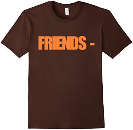Men's FRIENDS VLONE tshirt for men, women and kids Large Brown