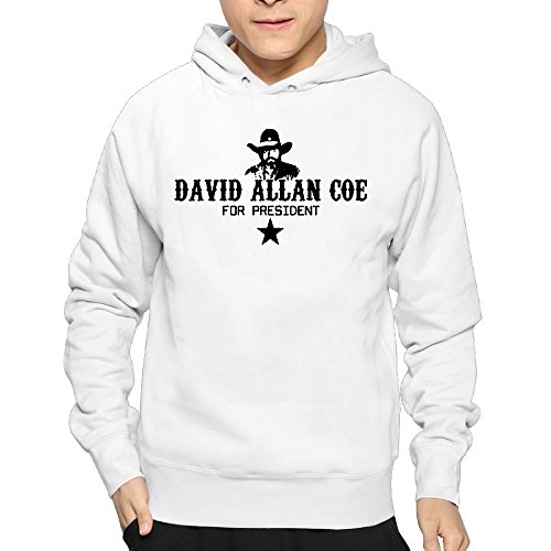 Lightweight 80's Juniors Gentleman's David Allan Coe Medium Hoodies