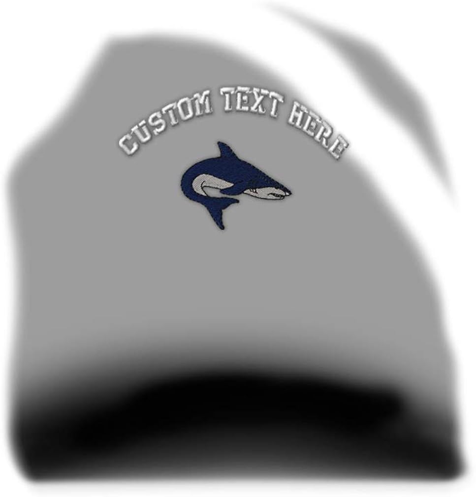 Custom Camo Baseball Cap Mako Shark B Embroidery Cotton Strap Closure