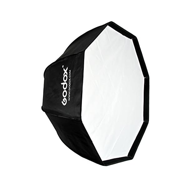 Godox SB-UE Softbox, 80 cm tragbar achteckig Softbox mit Bowens-Halterung für Blitzgerät