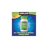 Kirkland Signature Aller-Tec Cetirizine HCL 10 mg/Antihistamine Tablets365-tablets Bottle Personal Healthcare / Health Care