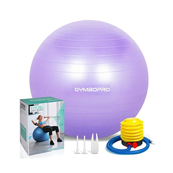 GYMBOPRO-Exercise-Ball-25cm55cm65cm75cm-with-PumpAnti-Burst-Anti-Slip-Gym-BallYoga-Ball-Balance-Ball-for-Fitness-Pilates-Yoga-Gym GYMBOPRO Exercise Ball 25cm/55cm/65cm/75cm with Pump,Anti-Burst & Anti-Slip Gym Ball,Yoga Ball Balance Ball for Fitness…