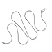 925 Sterling Silver 1MM Round Snake Chain Necklace for Women – Italian Silver Necklace Chain with Lobster Clasp – Sterling Silver Chain 22 Inch – Silver Chain Necklace for Women